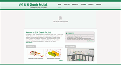 Desktop Screenshot of gmchemie.com